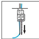 BROTHER M343D - Machine-installing (type steek): - 2
