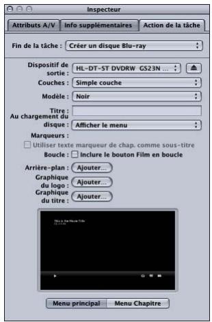 APPLE COMPRESSOR 4 - Creer un disque Blu-ray - 1