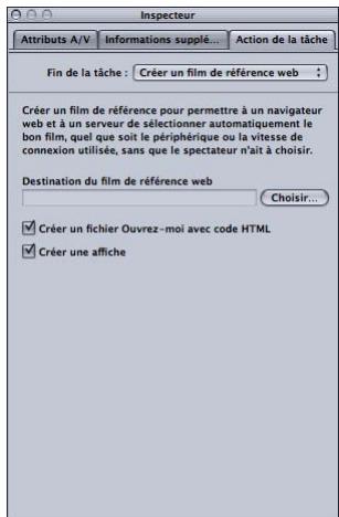 APPLE COMPRESSOR 4 - Créer un film de référence web - 1