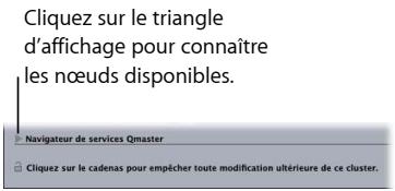 APPLE COMPRESSOR 4 - Pour ajouter un nœud de service à un cluster - 1
