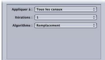 APPLE COMPRESSOR 4 - Suppression des bruits - 1