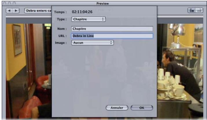 APPLE COMPRESSOR 4 - Pour ajouter manuellement un marqueur de compression à un plan - 2
