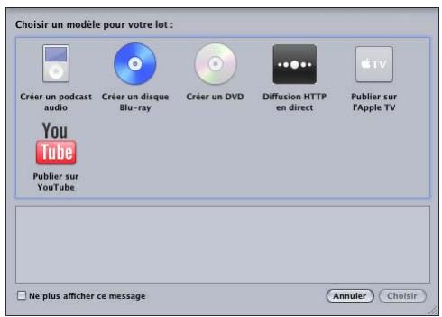APPLE COMPRESSOR 4 - À propos du sélecteur de modele de lot - 1