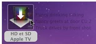 APPLE COMPRESSOR 4 - Pour transcoder des fichiers multimédias sources à l'aide d'une droplet - 1