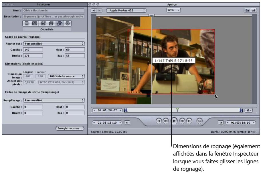 APPLE COMPRESSOR 4 - Pour prévisualiser un plan associé à un réglage - 4