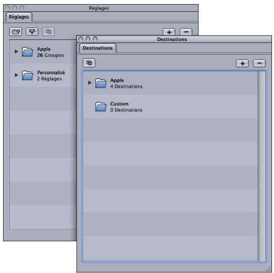 APPLE COMPRESSOR 4 - Pour placer un onglet dans sa propre fenêtre par glissement - 2