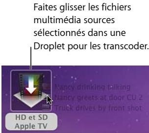 APPLE COMPRESSOR 4 - Création d'un droplet à partir du menu Fichier - 2