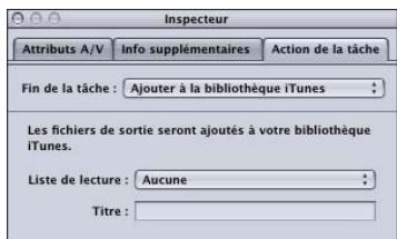 APPLE COMPRESSOR 4 - Ajouter à la bibliothèque iTunes - 1