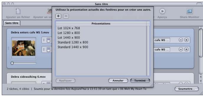 APPLE COMPRESSOR 4 - Pour organiser vos modeles - 1