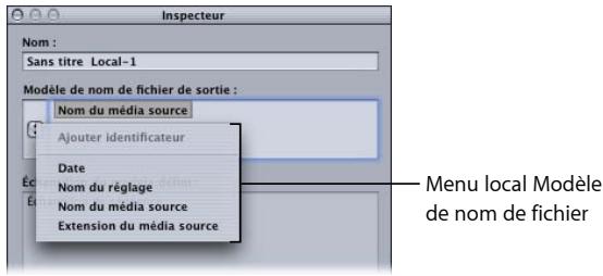 APPLE COMPRESSOR 4 - Pour creer une destination - 1
