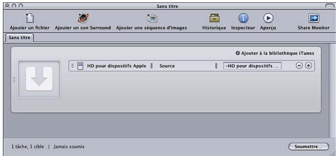 APPLE COMPRESSOR 4 - Pour ouvrir Compressor et besoin un modele de lot - 4