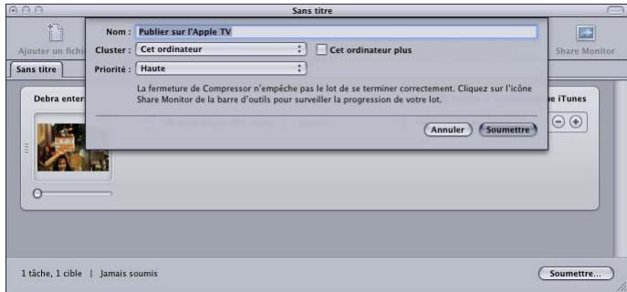 APPLE COMPRESSOR 4 - Utilisation de Compressor - 1