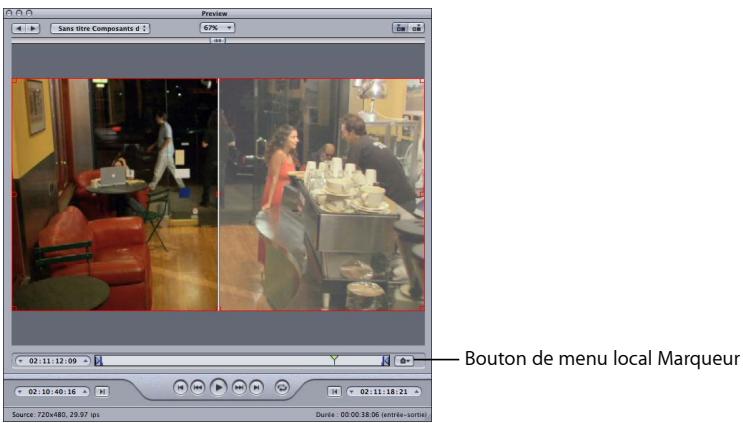 APPLE COMPRESSOR 4 - Pour ouvrir la fenetre Aperçu - 1