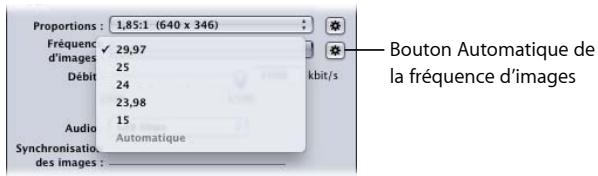APPLE COMPRESSOR 4 - À propos de la sous-fenêtre Encodeur H.264 pour apparèils Apple - 4