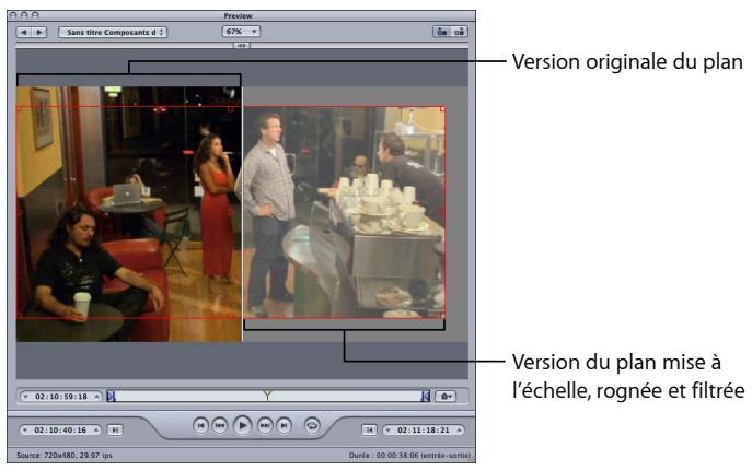 APPLE COMPRESSOR 4 - À propos de la fenêtre Aperçu - 1