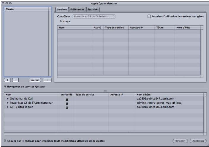 APPLE COMPRESSOR 4 - Pour ouvrir Apple Qadministrator - 1