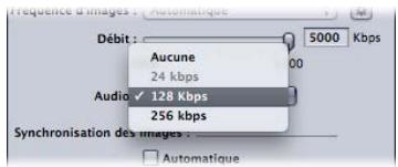 APPLE COMPRESSOR 4 - À propos de la sous-fenêtre Encodeur H.264 pour apparèils Apple - 6