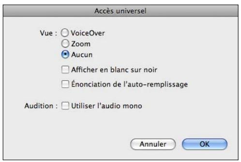 APPLE IPAD 2 WI-FI - Fonctionnalités d'accès universel - 1