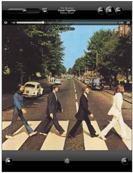 APPLE IPAD 2 WI-FI - Contrôle de la lecture des morceaux - 1