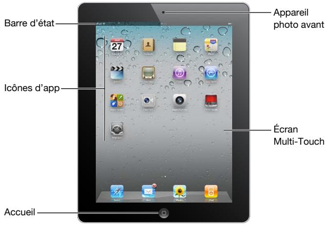 APPLE IPAD 2 WI-FI - Vue d'ensemble - 1