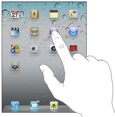 APPLE IPAD 2 WI-FI - Ouverture d'app et basculement entre apps - 1
