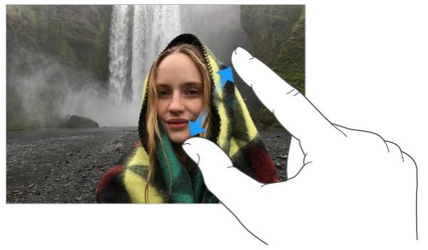 Zoom avant et arrêté 1