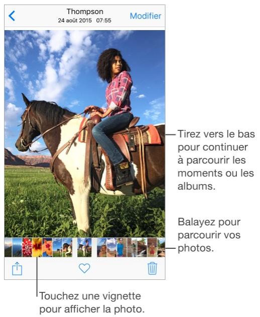 Visionner des photos et des vidés 2