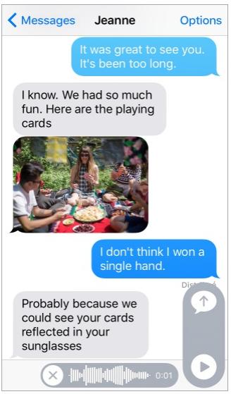 Demandez à Siri. Dites, par exemple : 1