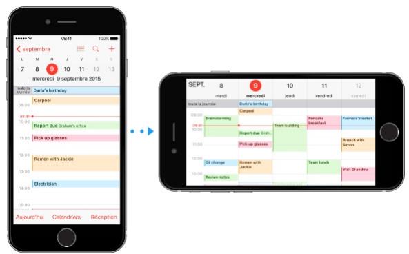 Modifier l'orientation de l'écran 1
