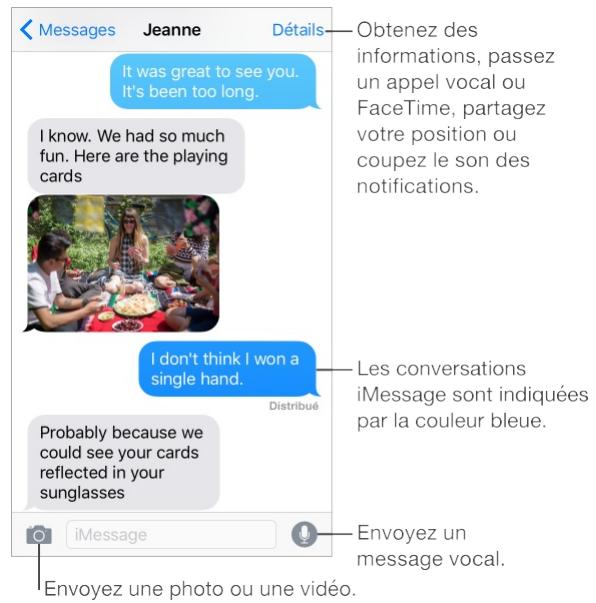 Envoyer et receivevoir des messages 1