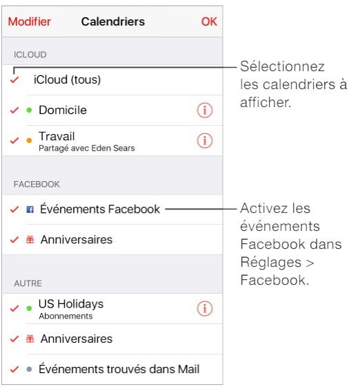 Utiliser plusieurs calendriers 1