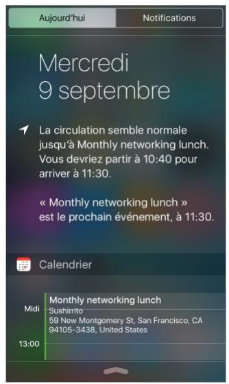 Centre de notifications 1