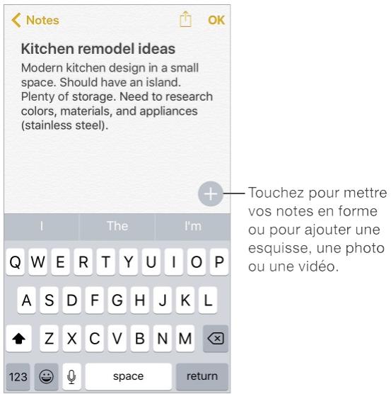 Mettre en forme et modifier les notes 1