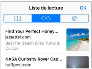 Enregistrer une liste de lecture pour plus tard 1