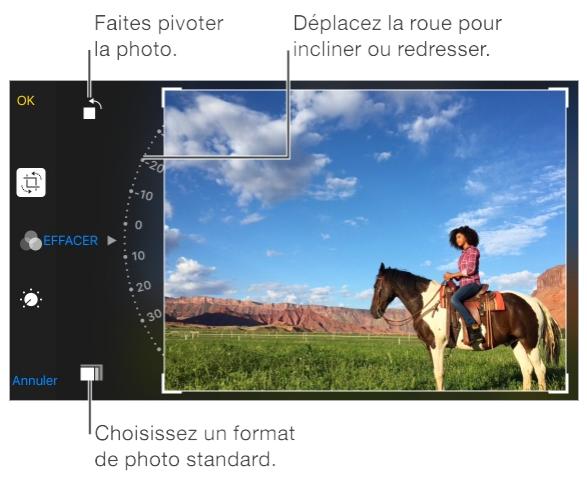 Modifier des photos et raccourcir des videos 1