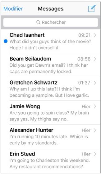 Gérer des conversations 1