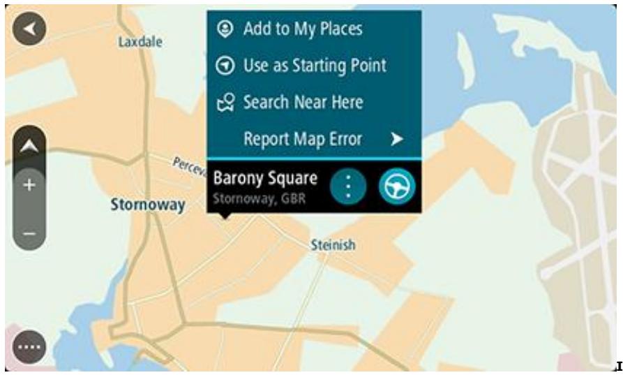 TOMTOM GO 5000 - Créer un rapport de correction de carte - 1