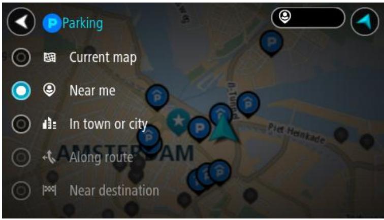 TOMTOM GO 5000 - Trouver un parking - 6