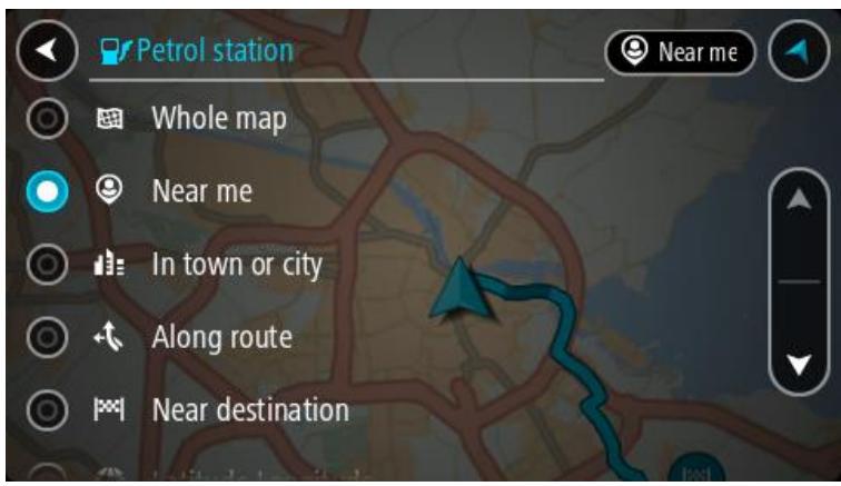 TOMTOM RIDER 40 - Sélectionnez Station service. - 5