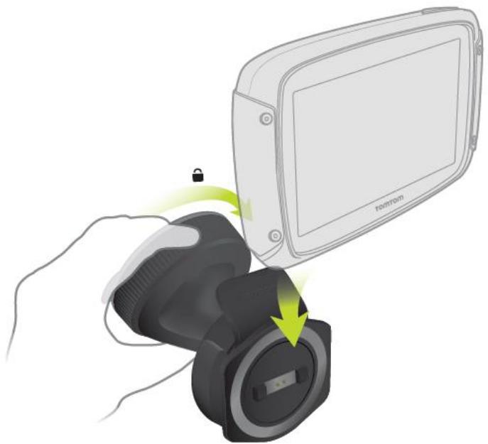 TOMTOM RIDER 40 - Installer dans votre voiture - 1