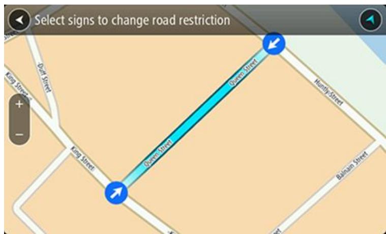 TOMTOM RIDER 40 - Restriction routière - 1