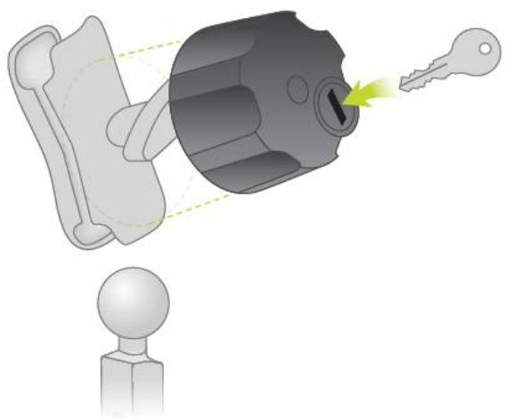 TOMTOM RIDER 40 - Utiliser la solution antivol - 2