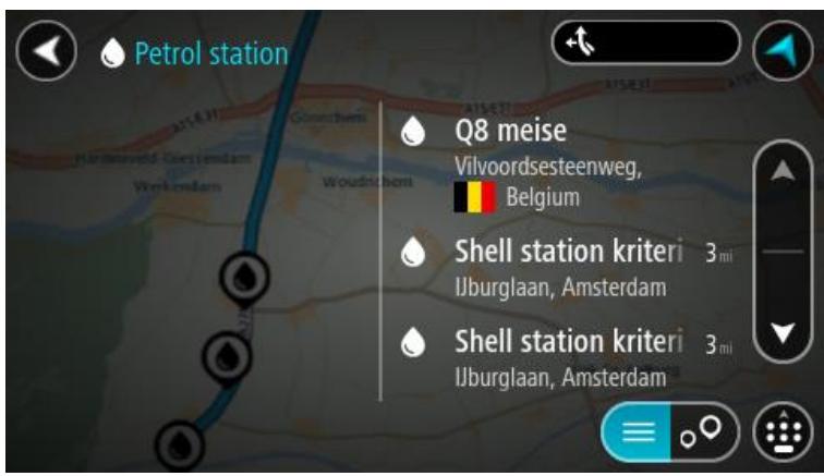 TOMTOM RIDER 40 - Sélectionnez Station service. - 4