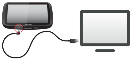TOMTOM RIDER 40 - Configurer MyDrive Connect - 1
