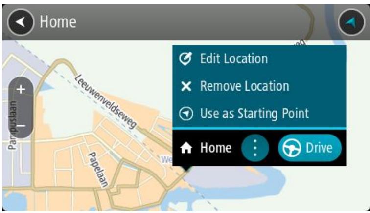 TOMTOM RIDER 40 - Modifierer votre domicile à l'aide de Mes destinations - 1