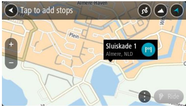 TOMTOM RIDER 40 - Planifier un parcours à sensations vers une destination - 3