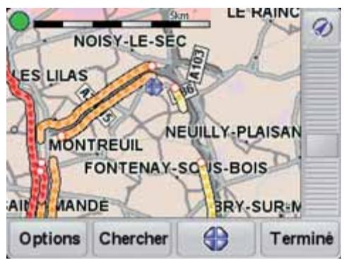 TOMTOM XL - Vérifier les incidents de circulation dans notre région - 2