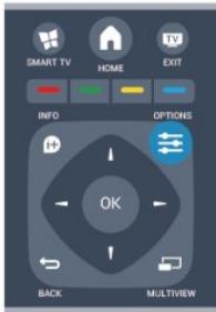 PHILIPS 47PFK7199, 55PFK7199 - Ouverture du menu d'options - 1