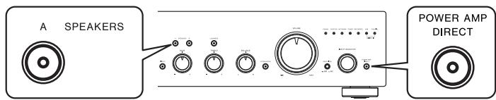 PIONEER A-70-K - Wanner de voeding in stand-by is, houdt u de SPEAKERS A-knop en de POWER AMP DIRECT-knop op het Voorpaneel tegelijkkertijd ingedrukt gedurende vijf seconden. - 1