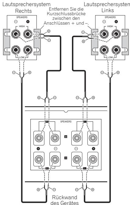 PIONEER A-70-S - "Bi-wiring" (Doppelverkabelung) - 1